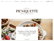 Tablet Screenshot of picniquette.com